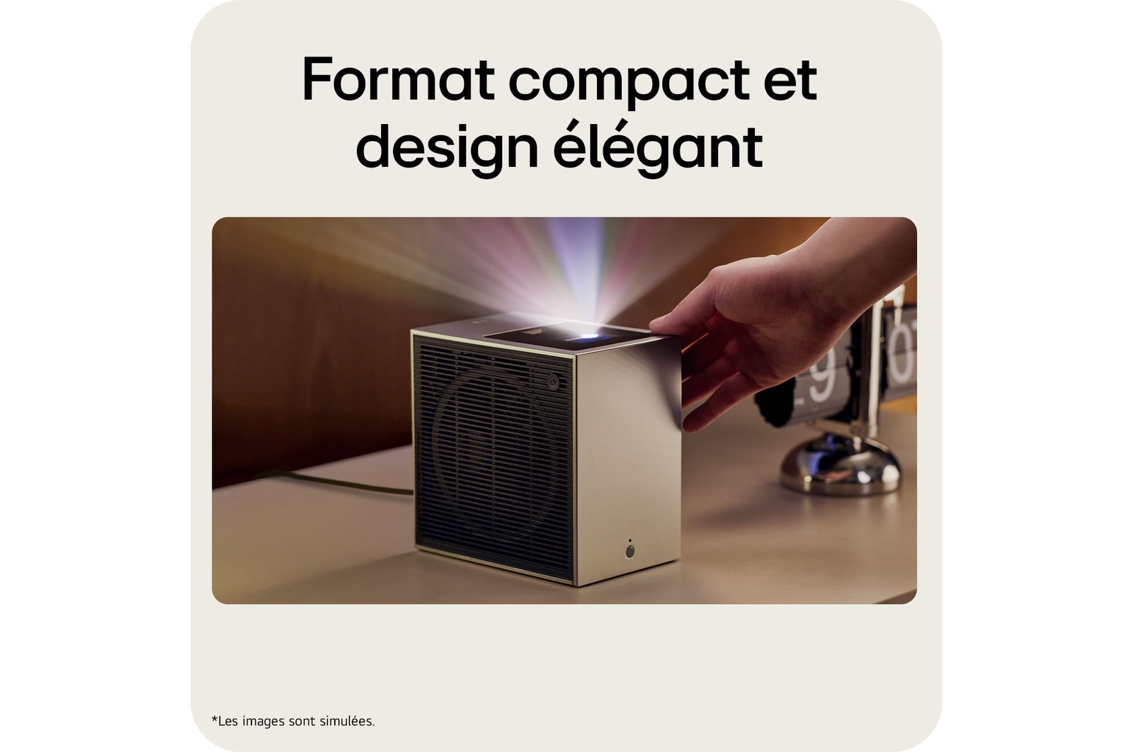 Format compact et design élégant