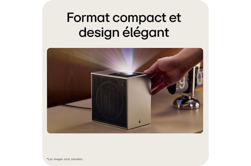 Format compact et design élégant