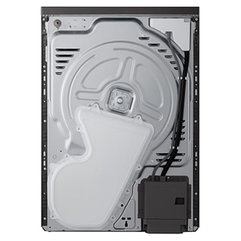 detailed image of the front top interior of the dryer