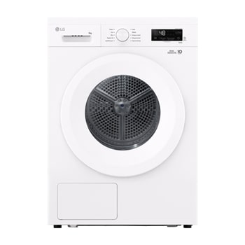 Vue avant de Sèche linge | 9 kg | Pompe à chaleur LG RH9B13WH