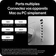 Chaque nuance de couleurs parfaitement restituee