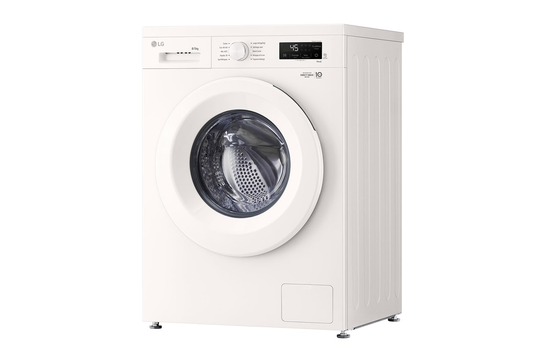 LG Lave-linge séchant 8/5 kg | Steam™, LG F854B13WHS