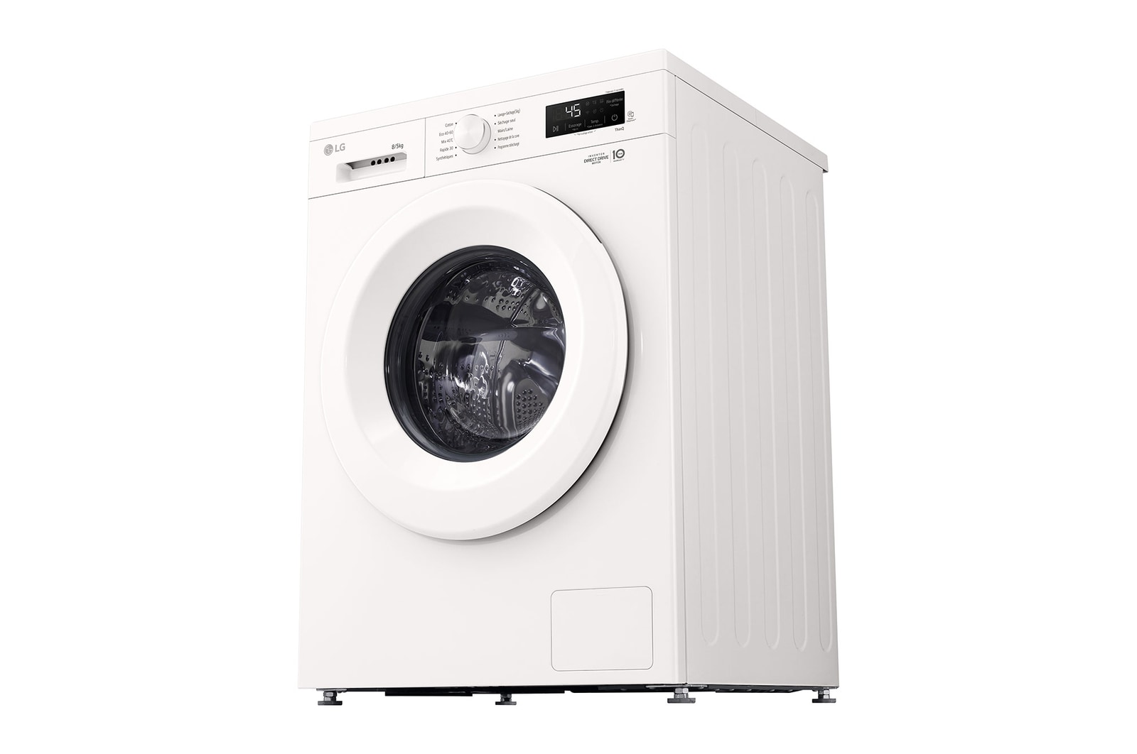 LG Lave-linge séchant 8/5 kg | Steam™, LG F854B13WHS