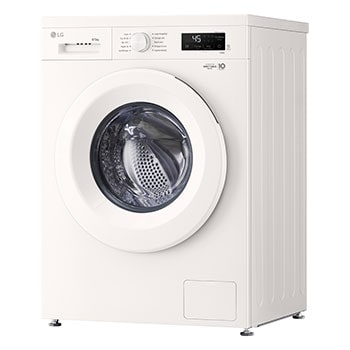 Vue avant de Lave-linge séchant 8/5 kg | Steam™ LG F854B13WHS