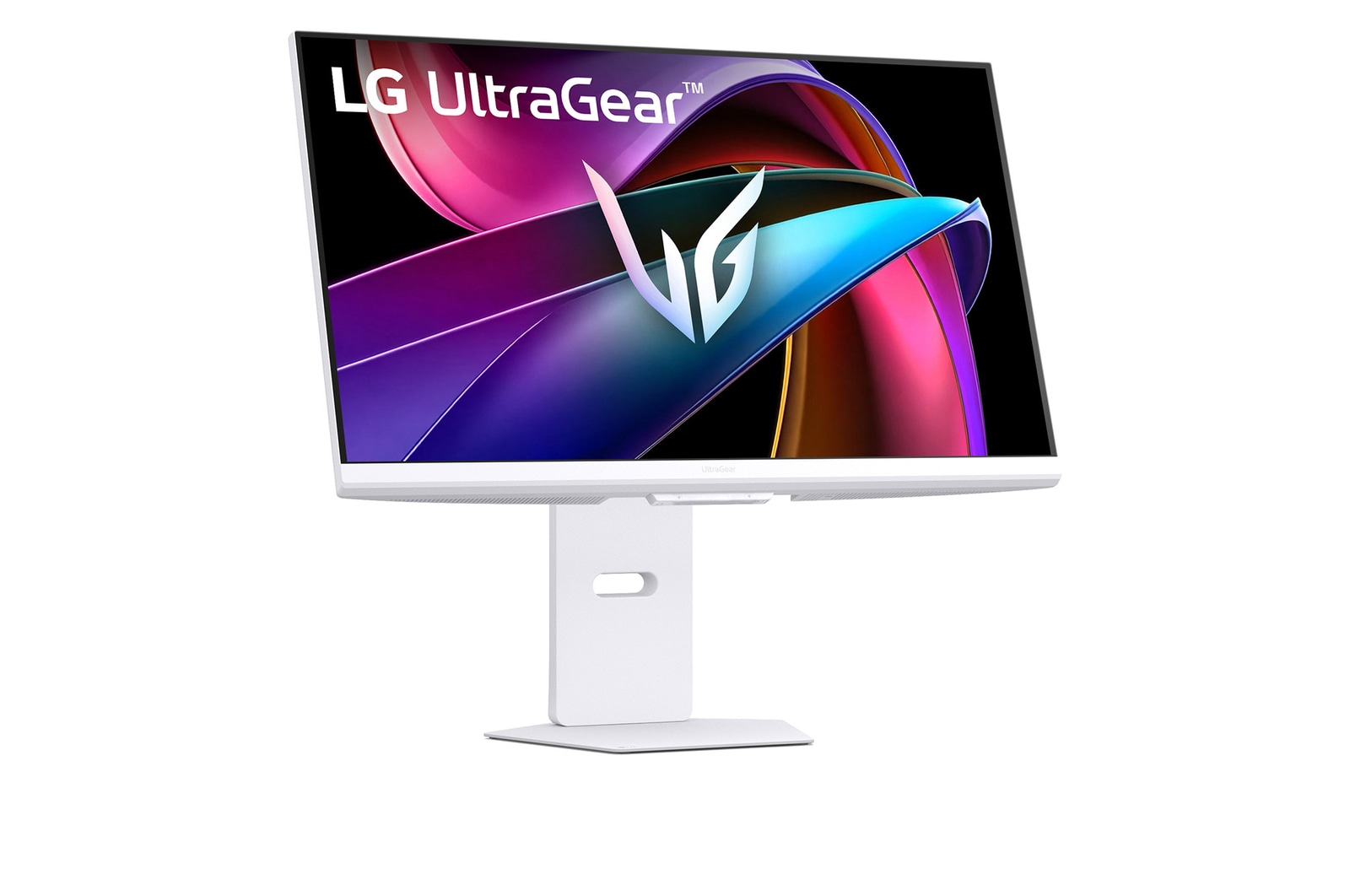 vue latérale de +15 degrés du moniteur incliné