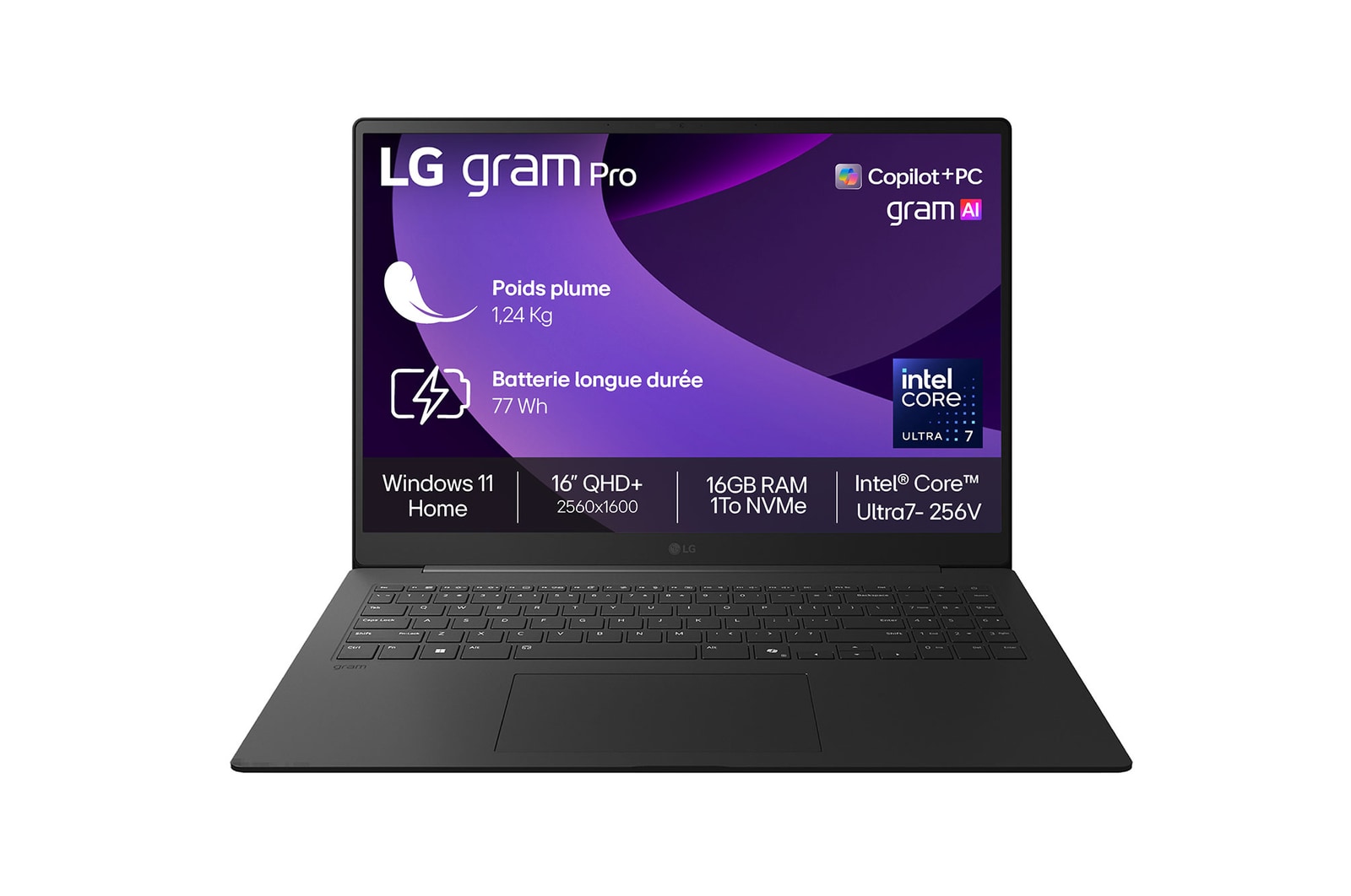 LG 16Z90TS-G.AU79F vue de face