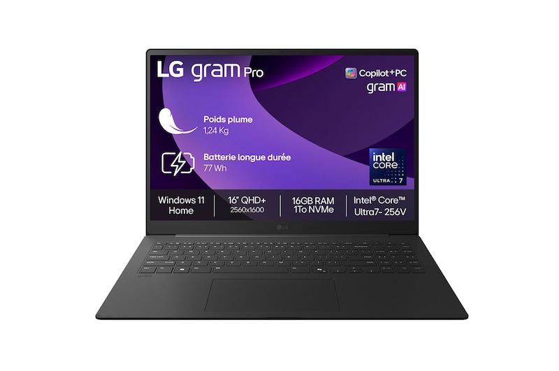 LG 16Z90TS-G.AU79F vue de face