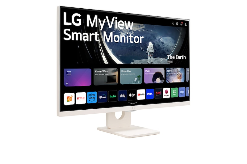 LG 27" (68.6cm) | Moniteur LED IPS | Résolution FHD 1920x1080, LG 27SR50F-W