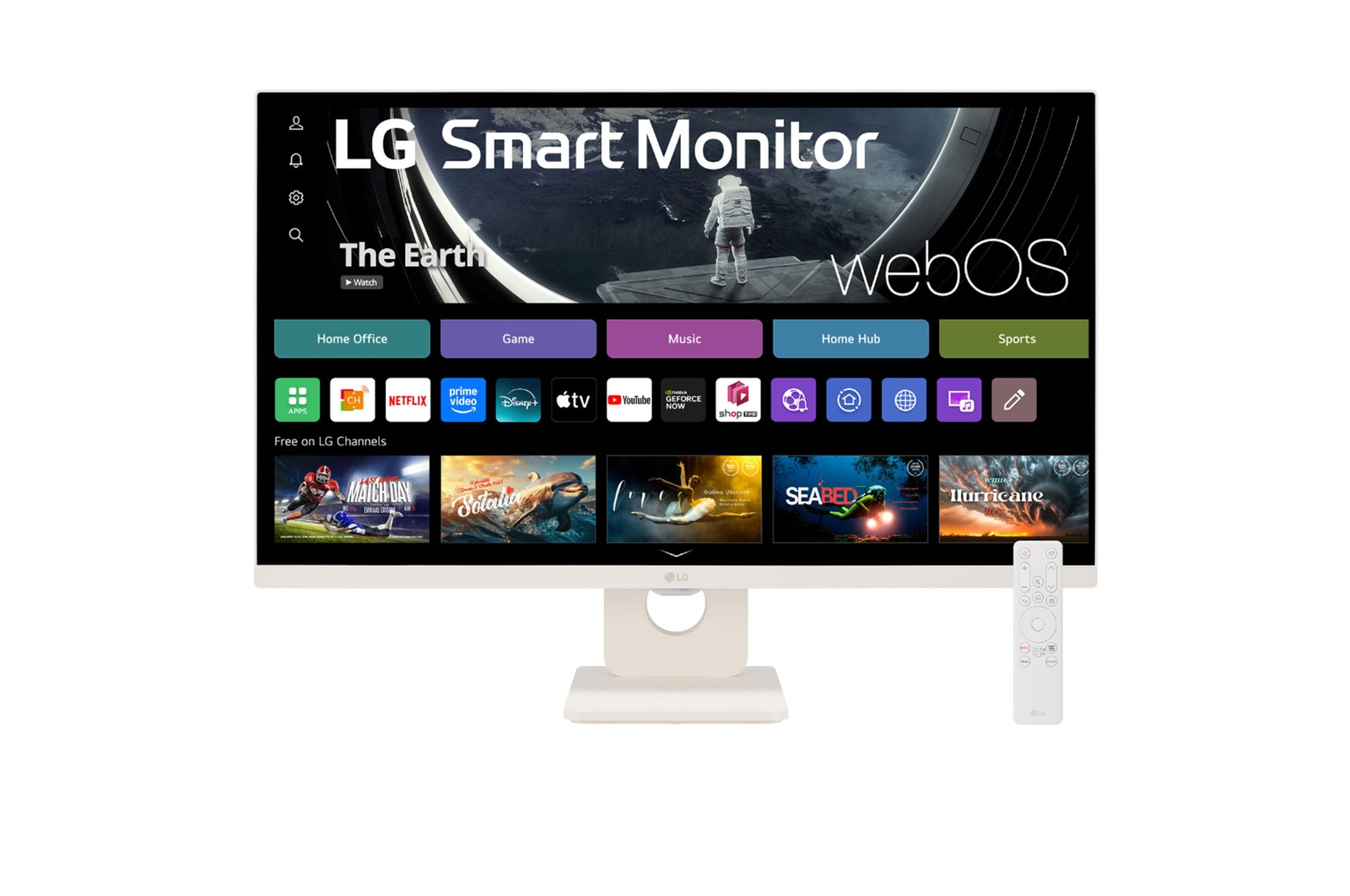 Vue avant de 27" (68.6cm) | Moniteur LED IPS | Résolution FHD 1920x1080 27U511SA-W