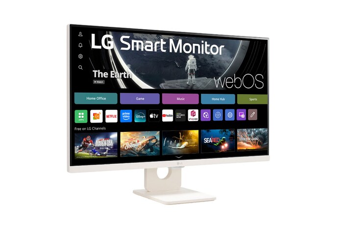 LG 27" (68.6cm) | Moniteur LED IPS | Résolution FHD 1920x1080, 27U511SA-W