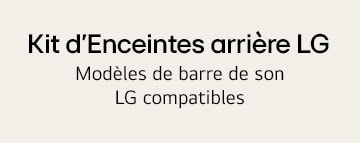 Modèles de barres de fils LG compatibles
