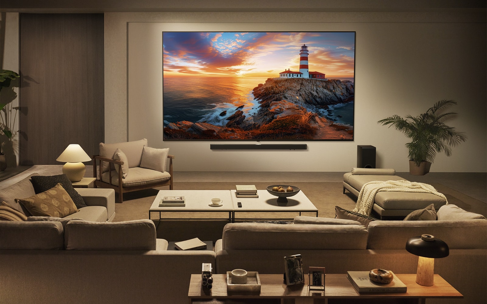LG ultra grosser Fernseher