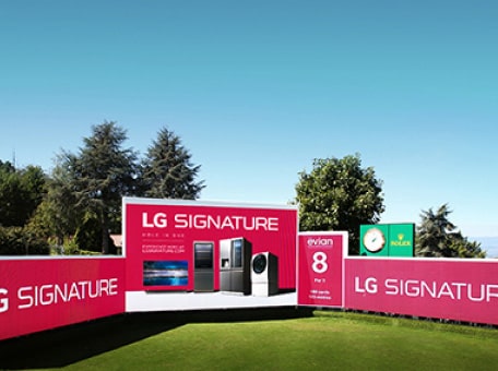 8th hole of evian championship 2019