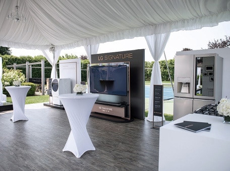 lg signature with rand at beautiful private estate setting