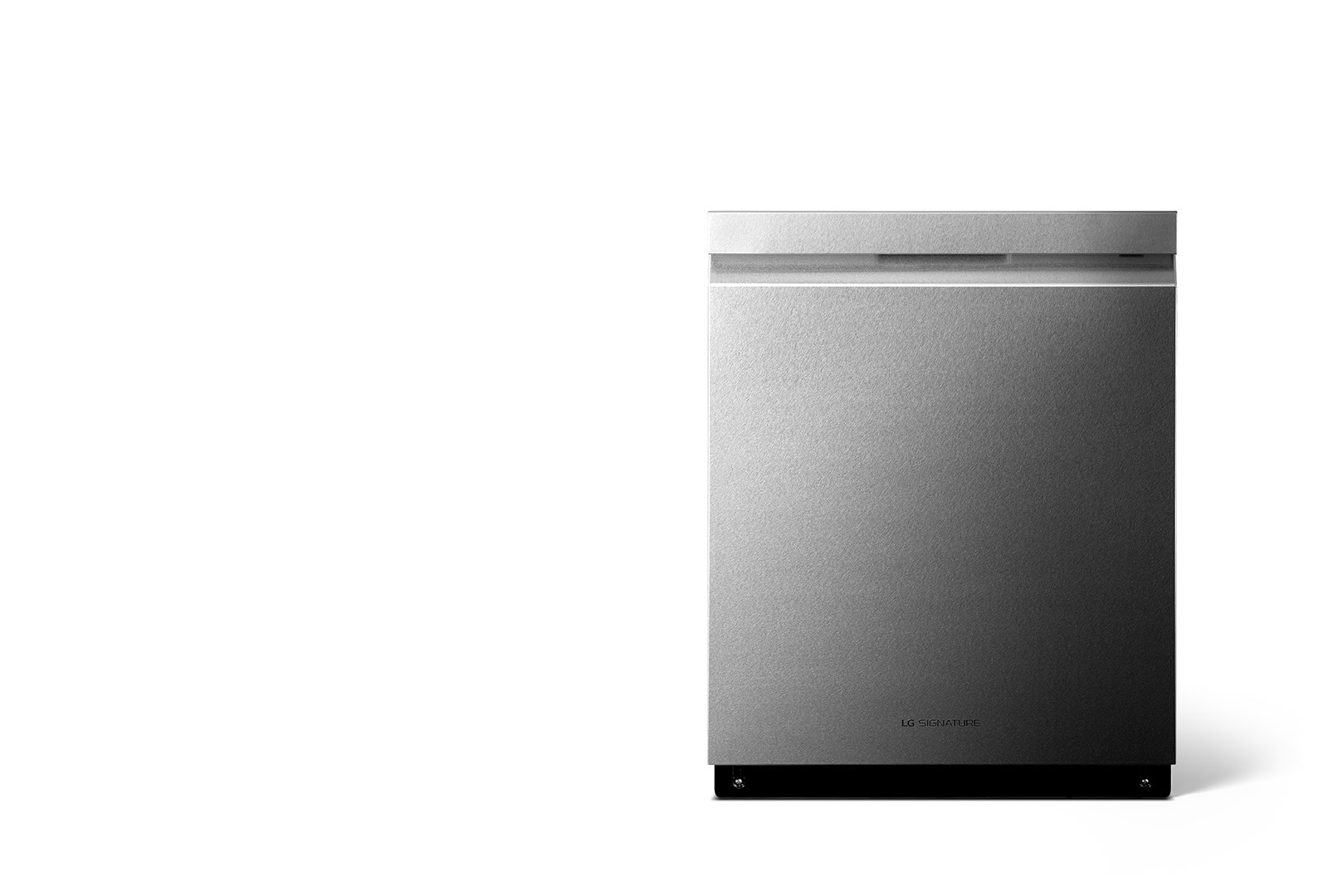 front view of lg signature dishwasher