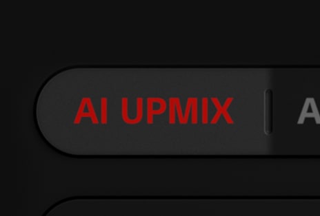 AI UPMIX button