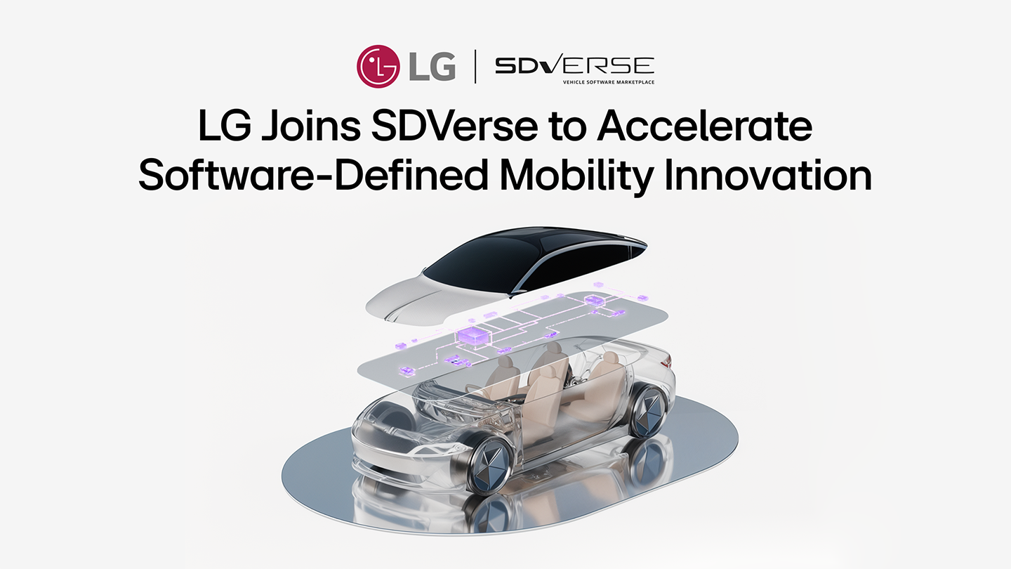 LG Joins SDVerse To Accelerate Software-Defined Mobility Innovation
