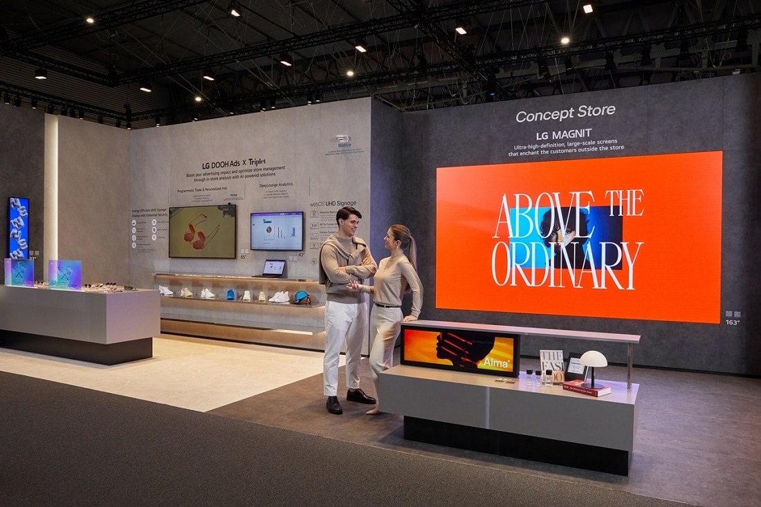 LG Showcases Digital Signage Solutions Tailored for Diverse B2B Sectors ...