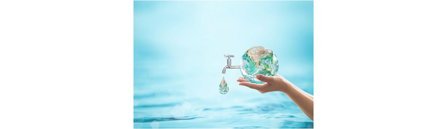A Water-Wise Home With LG: How Innovations Can Save and Protect Water