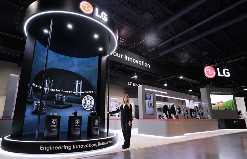Advanced Components for Everyday Appliances: LG Electronics Core Technologies Take Center Stage at AHR Expo 2026