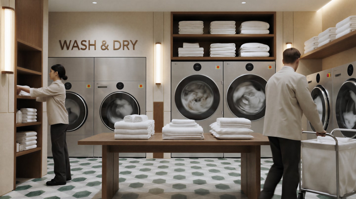 Beyond the Machine: LG’s Vision for Laundry as a Total Business Solution