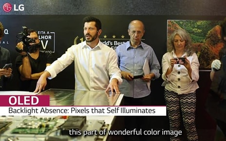 Brazilians Experience Superiority of OLED TV