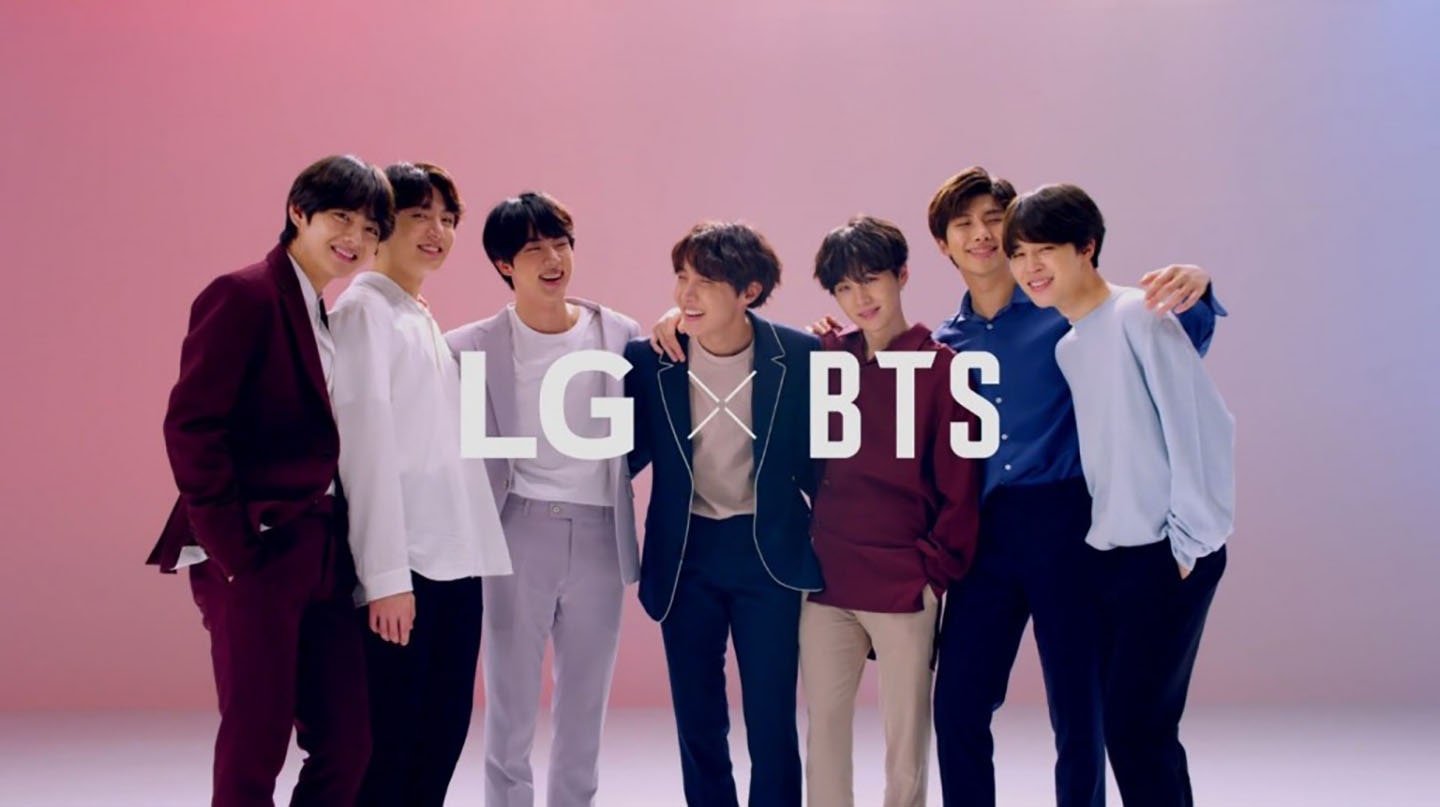 BTS VIDEOS FEATURING LG G7 THINQ TRENDING ONLINE