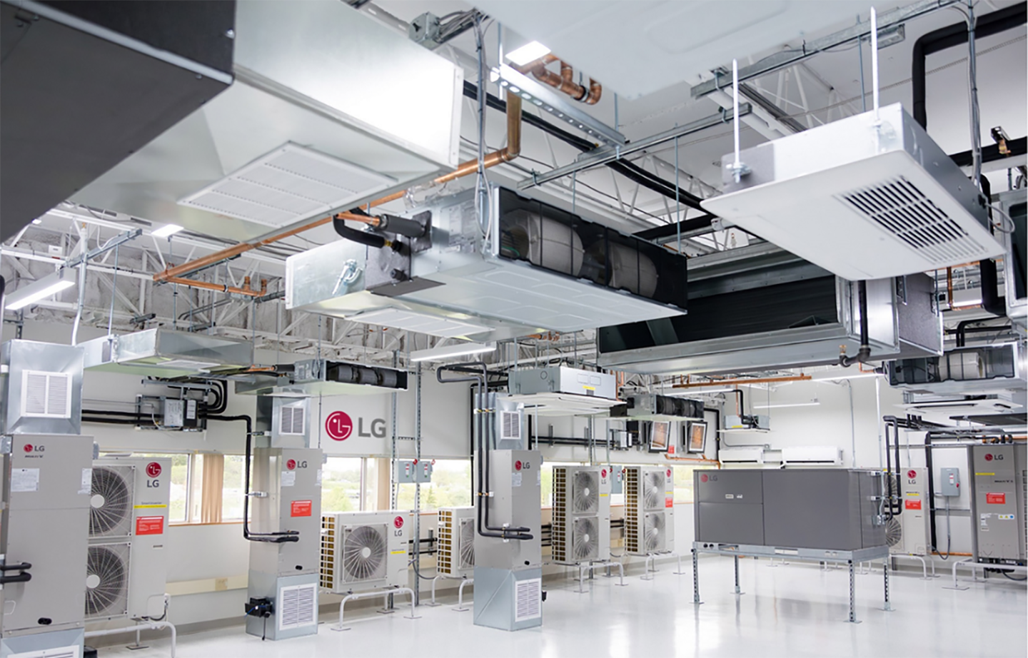 A photo of LG Electronics' Global HVAC Academy in Boston(USA) 