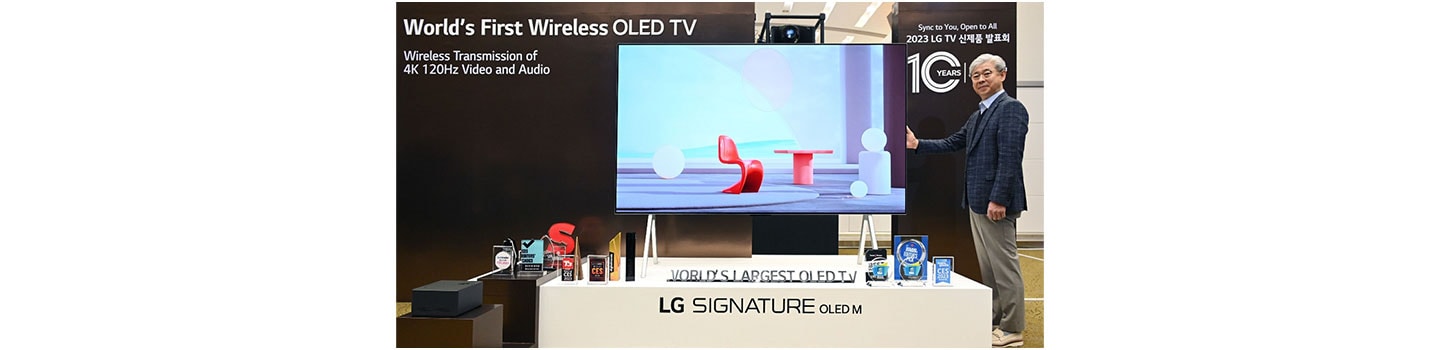 [Executive Corner] Masterpieces of Home Entertainment and Modern Living: The Evolution of LG OLED Continues