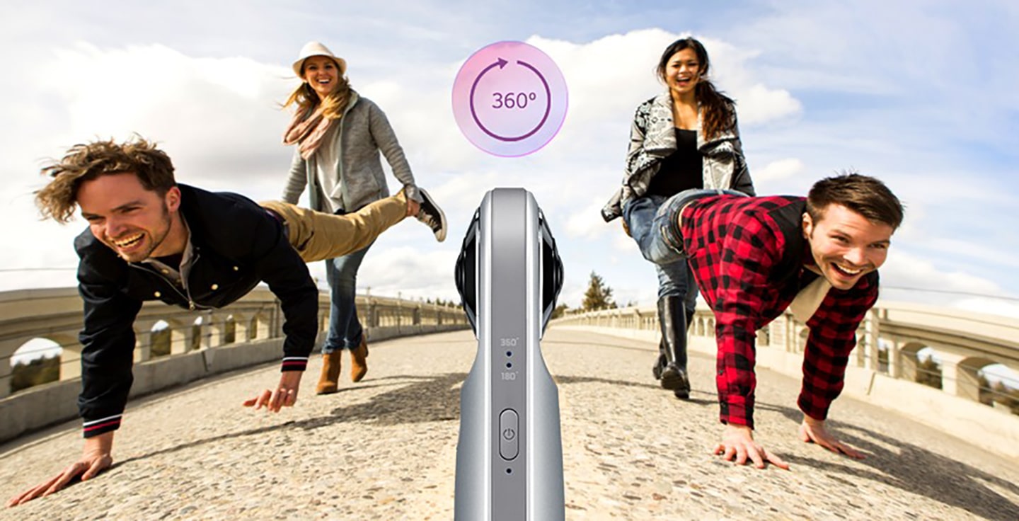 EXPERIENCE THE MAGIC OF SPATIAL AUDIO WITH LG 360 CAM