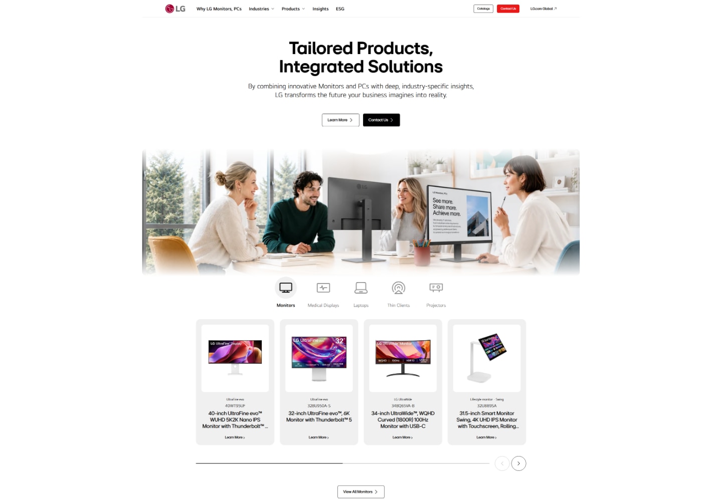 Finding the Right Fit: Explore LG's New Digital Hub — Monitors and PCs for Business