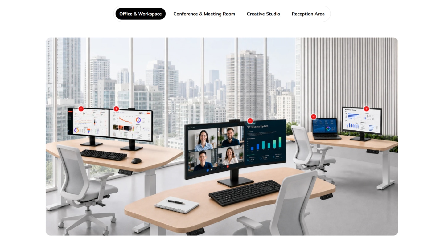 Finding the Right Fit: Explore LG's New Digital Hub — Monitors and PCs for Business