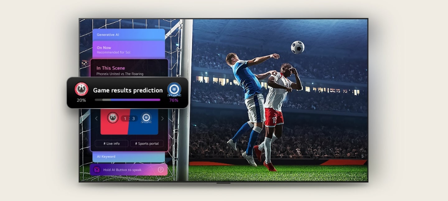 Game Changer: How LG’s Ultra-Large AI TVs Transform the Sports-Viewing Experience