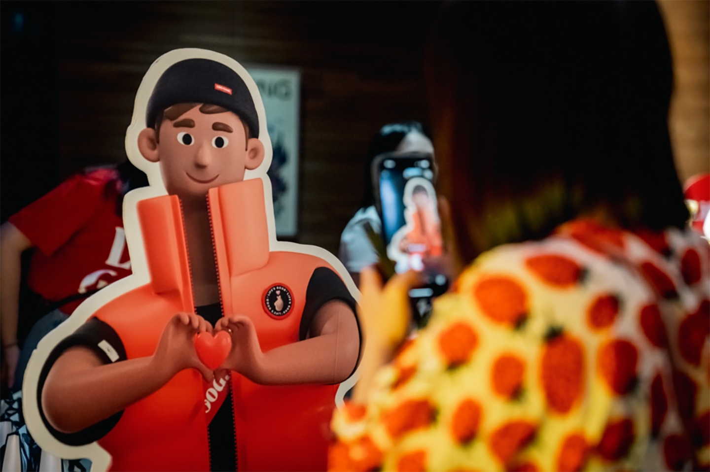 A picture of speakers at the forum talking