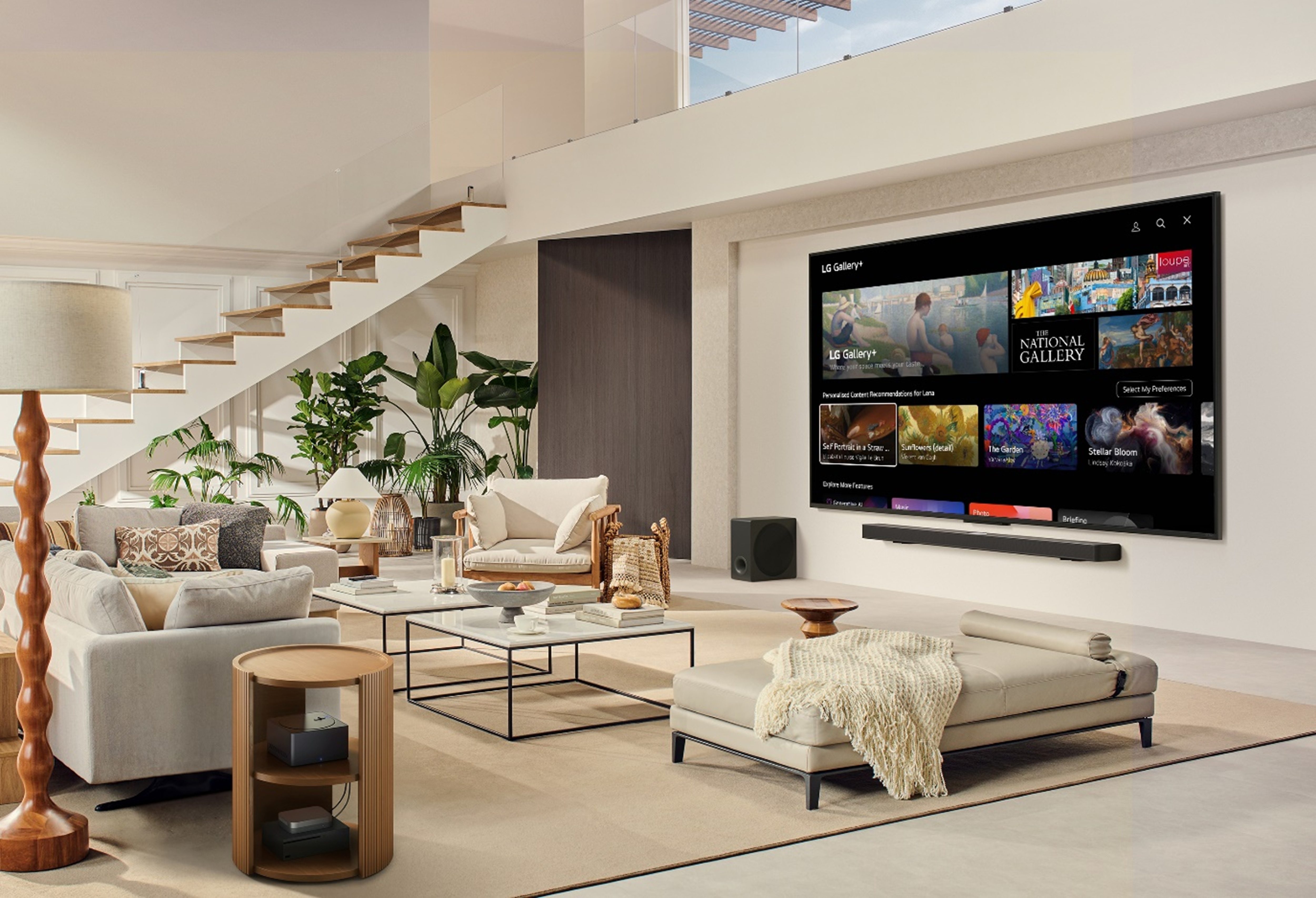 gallery Images High Quality Grahic How True Wireless and LG Gallery+ Transform the TV into a Digital Art ...