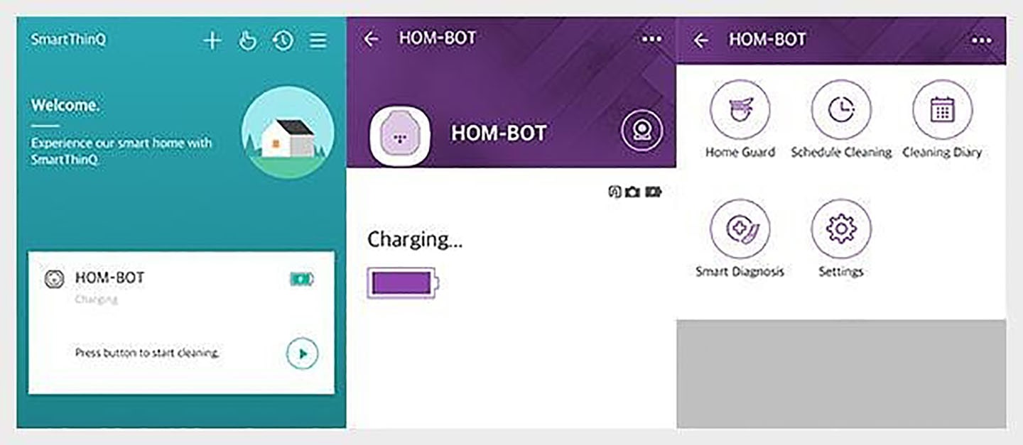 LG ROBOT VACUUM CLEANER NOT ONLY CLEANS, IT ALSO PROTECTS