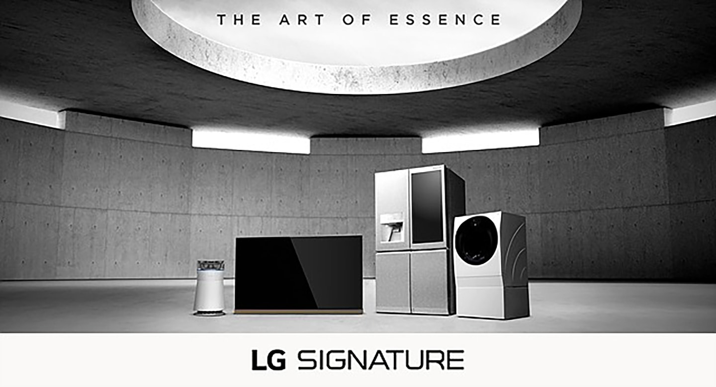 LG SIGNATURE MEETS STRIKING ARCHITECTURE