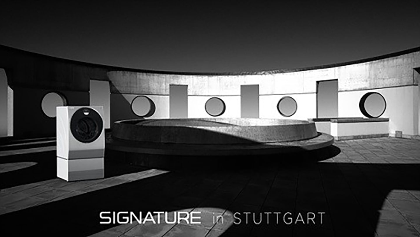 LG SIGNATURE MEETS STRIKING ARCHITECTURE