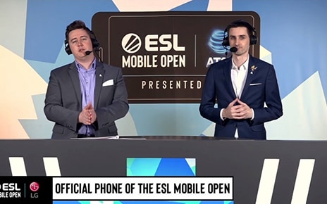 MOBILE GAMING TAKES CENTER STAGE WITH LG AND ESL
