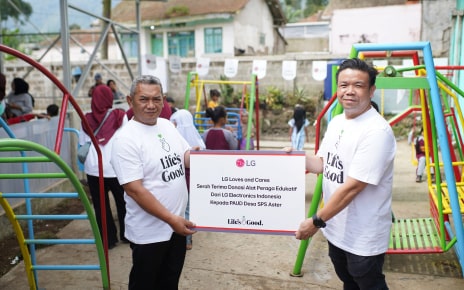 Rebuilding and Reconnecting LG Electronics Initiatives Bring New Hope to Indonesia and Singapore