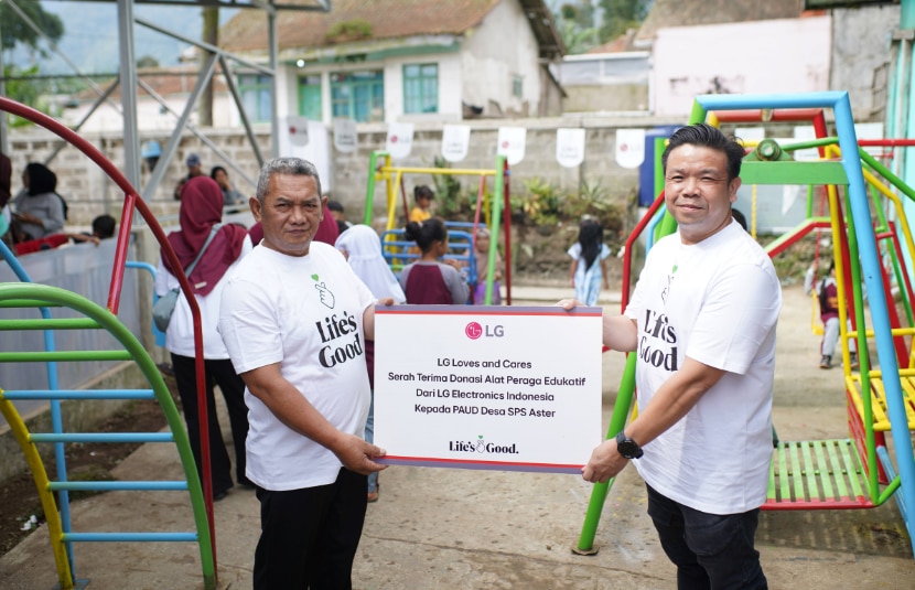 Rebuilding and Reconnecting LG Electronics Initiatives Bring New Hope to Indonesia and Singapore