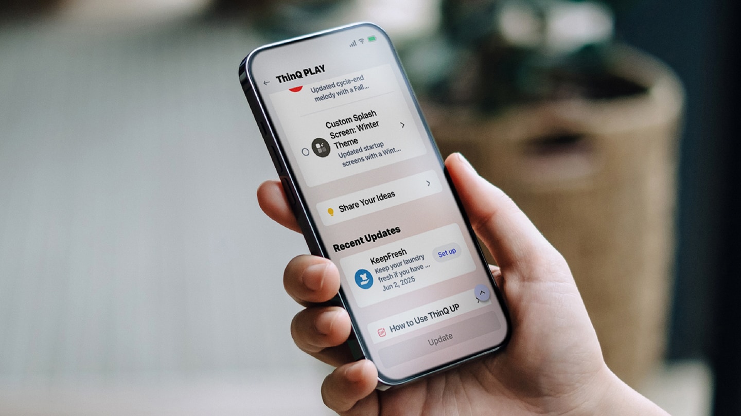 Upgrade Completed: LG ThinQ UP Evolves With You – And Because of You