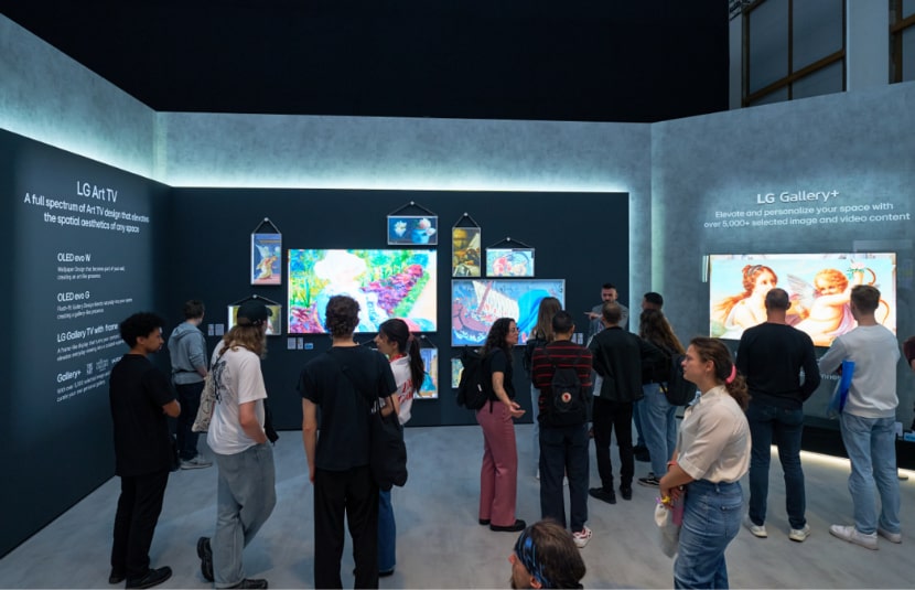 When Screens Step Back and Art Comes Forward: Experiencing LG’s Art Gallery at IFA 2026