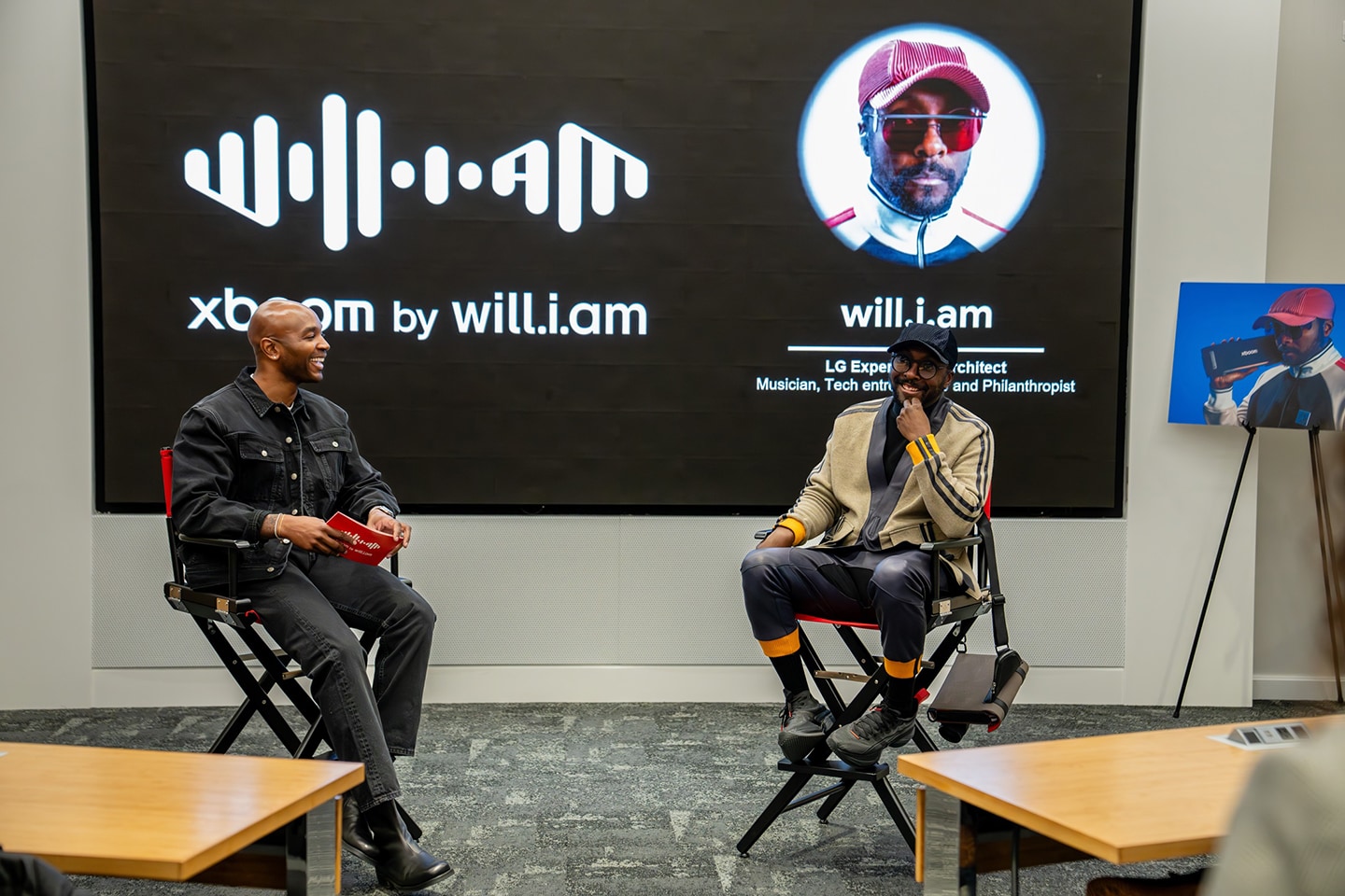 will.i.am Founder and CEO of FYI.AI Takes Center Stage at LG U.S. Headquarters for Day-long Celebration of LG’s ‘xboom by will.i.am’ Launch