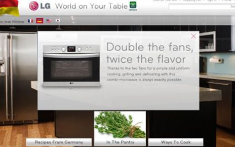 LG TO SHOWCASE “KITCHENS AROUND THE WORLD”