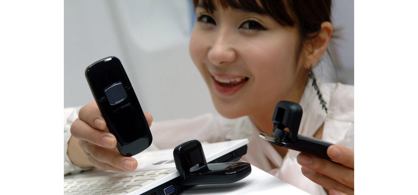 LG’S VERIZON WIRELESS’ FIRST LTE USB MODEM