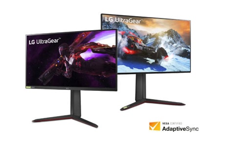 LG UltraGear Gaming Monitors First in the World to be Certified as VESA AdaptiveSync Display