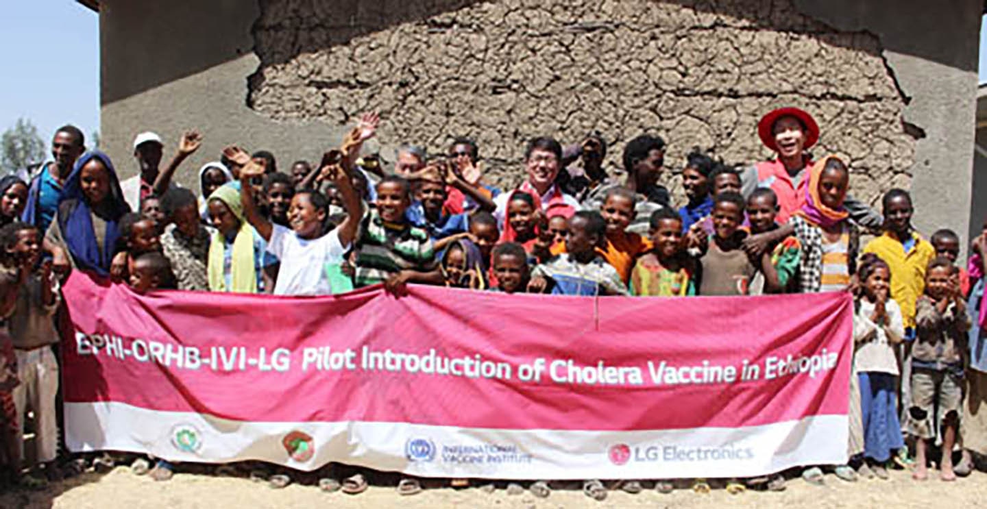 LG and IVI Conduct Cholera Vaccination Campaign in Ethiopia