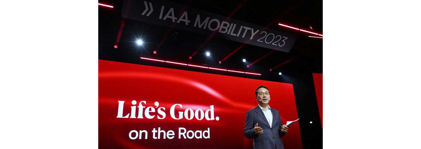 LG CEO Presents Vision of Customer Experiences for Future Mobility at IAA Mobility 2023