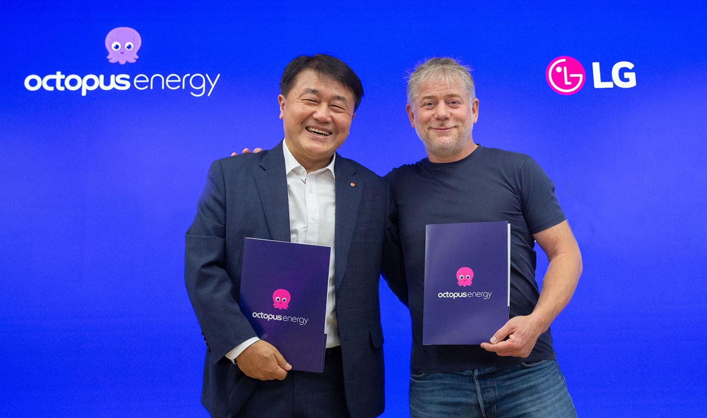 LG Expands European Clean Tech Leadership Through Partnership With Octopus Energy Group
